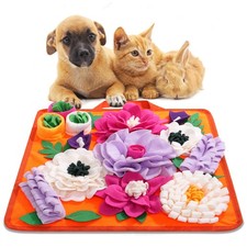 Snuffle Mat for Dogs,Dog Feeding Mat Sniff Mat Interactive Dog Puzzle Mat for...
