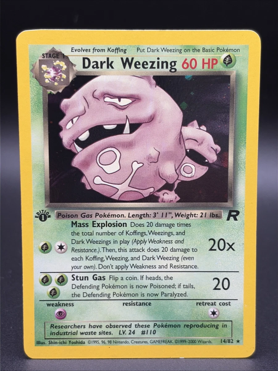 わるいマタドガス 旧裏面 ARS10 DARK WEEZING-HOLO PSA わるいマタドガス 旧裏面 ARS10 DARK WEEZING-HOLO PSA 1997 Pokemon