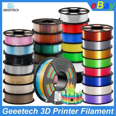 GEEETECH 3D Printer Filament PLA/ABS+/PETG/TPU/ASA 1.75mm Various Color 0.5/1KG