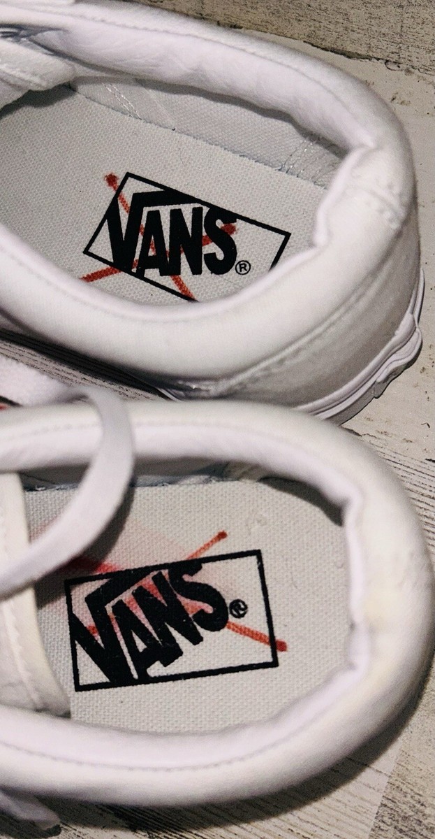 Vans Unisex Off The Wall 508731 White Casual Sneakers Size  display picture 1