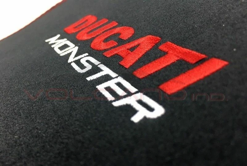 Cubierta de sillín Ducati monster 696 / 796 / 1100 08-14 diseño Volcano anti scivolo r Foto 3 de 4