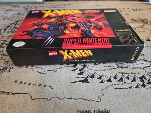 X-Men: Mutant Apocalypse (Super Nintendo Entertainment System, 1994) CIB - Picture 5 of 13