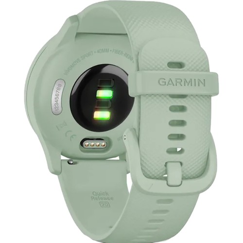Garmin Vivomove Sport Green 32MB Bluetooth Smartwatch NEW - Picture 3 of 3