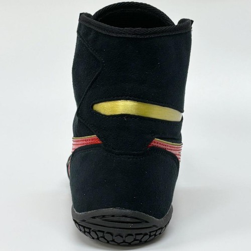 Asics Wrestling Shoes 1083A001 EX-EO special order black x red gold edge H/W g - Picture 11 of 24