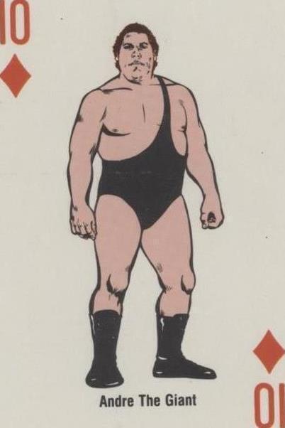 1988 WWF Super Stars Playing Cards - Andre the Giant #10D - 1 of 1