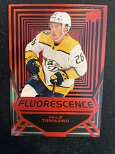 21-22 UD Series 2 Hockey Rookie Fluorescence FL-10 Philip Tomasino