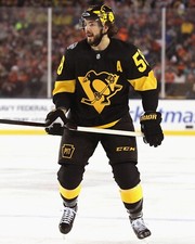 Kris Letang 2019 Stadium Series Action Pittsburgh Penguins 8x10 NHL Hockey Photo