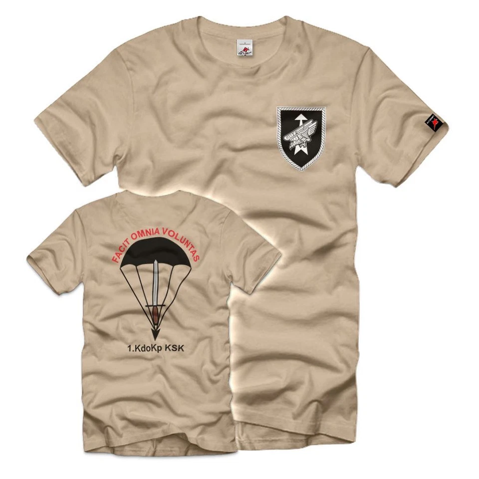 1 Kommando Kompanie KSK Spezialkräfte Sondereinheit Spezialeinheit T-Shirt#39418