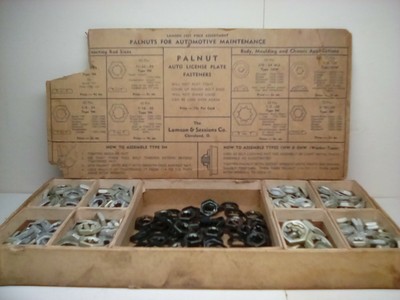  1936-1947 palnuts connecting rod ,body,moulding and chassis applications