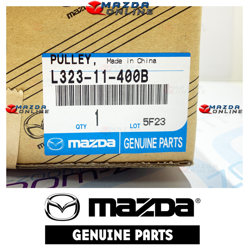 お柴 Mazda Genuine Crankshaft Pulley L323-11-400B fits 03-05 MAZDA