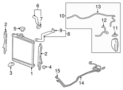 ACDelco Tubo Di Scarico Radiatore 22896362 – Ricambio Originale GM Per Veicoli General Motors