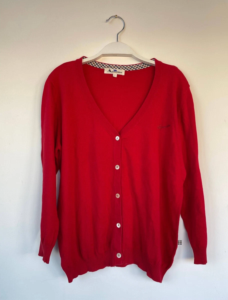 Cardigan lungo in maglia leggera - Beige - Donna - 6.75