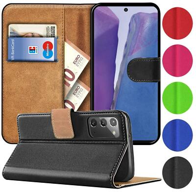 Book Case für Samsung Galaxy Note 20 Hülle Tasche Flip Cover Handy Schutz Hülle