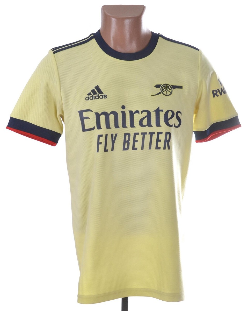 ARSENAL 2021/2022 AWAY FOOTBALL SHIRT JERSEY ADIDAS SIZE S ADULT