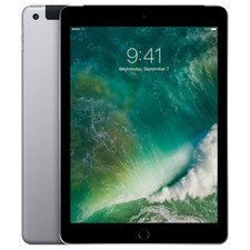 Apple iPad 5 2017 9.7" 32GB Space Gray WiFi  Cellular - Very Good