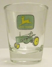 JohnDeere Old Tractor 1½ Shot Glass