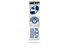 BRIGHAM YOUNG BYU COUGARS 3pc RETRO SPIRIT DECALS PREMIUM THROWBACK STICKERS