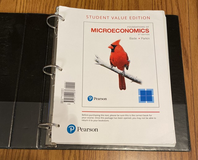 Foundations of Microeconomics, Student Value Edition by Michael Parkin