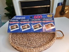 Polaroid 600 Platinum Film - 4 Pack x 10 Photos - Expired 06/2001 Sealed