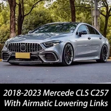 For 18+ Mercedes CLS CLS53 AMG Adjustable Air Suspension Lowering Links Kit W257