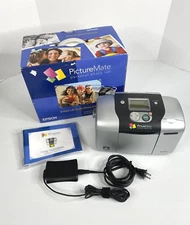 Epson PictureMate Personal Photo Lab Inkjet Printer C11C556001 Tested Working