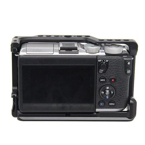 2ini Alumin Camera Housing Cage QR L Plate Bracket for Canon EOS M6 Mark II - Picture 10 of 12