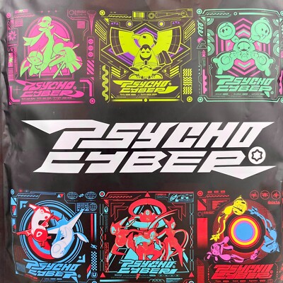 Pokemon Center 2025 PSYCHO CYBER T-Shirt Unisex FREE Size New