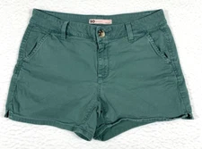 SO Shorts Size 7 Juniors Chino Summer Green Good For Life Teen