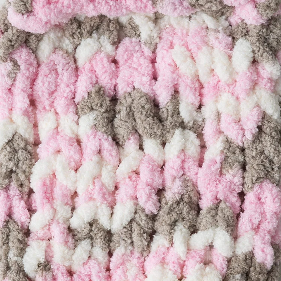 Bernat Couverture Bébé Chunky Polyester Tricot Fil 100g - 3421 Petit Pétunias - Photo 2/2