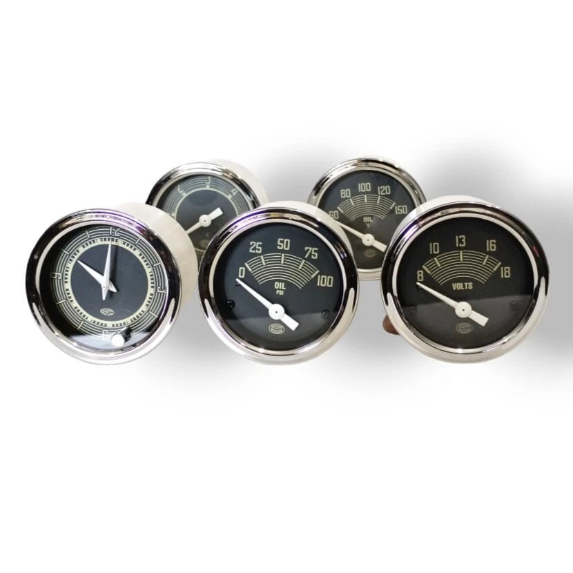 Oil Pressure Gauge 6v 52mm includes sensor VW Beetle Split Ghia Bay AAC313/310 - Image 3 of 4