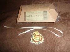 Longaberger 2007 Baby Basket Tie-On