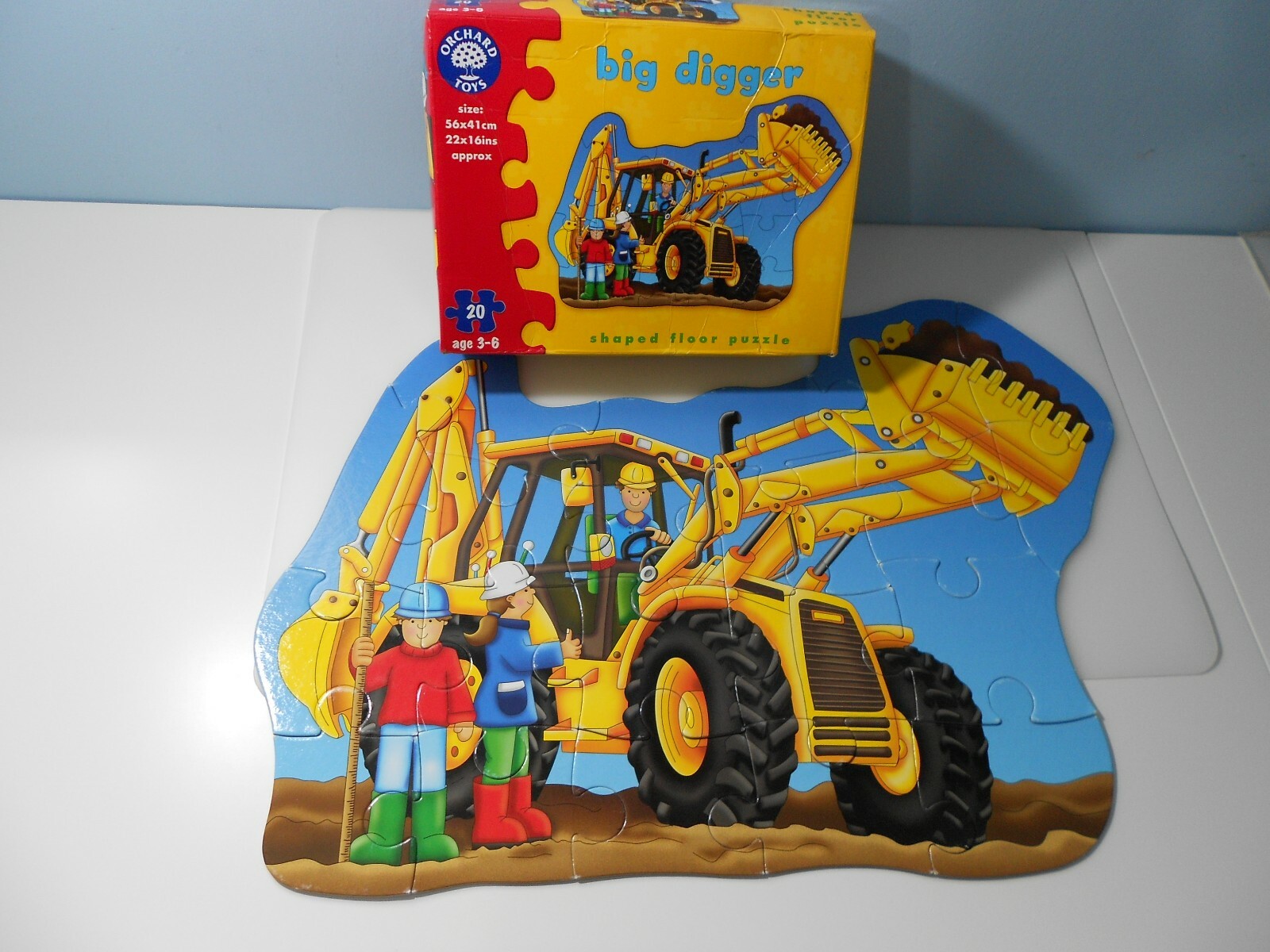 orchard toys big digger puzzle