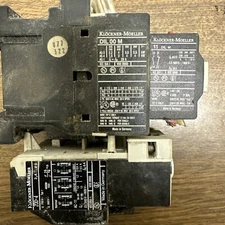 Klockner-Moeller,DIL 00M,Contactor W11 DIL M and Z00-4 Overload Relay