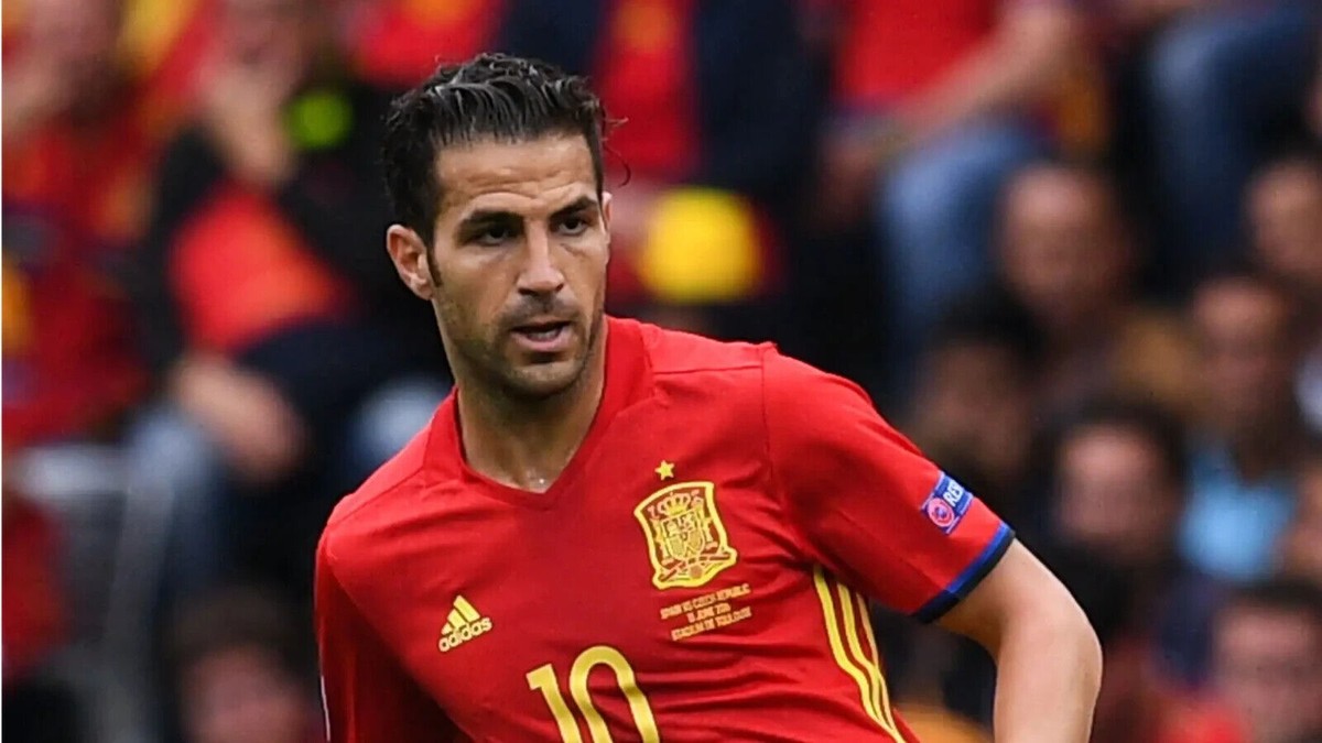 FABREGAS #10 MEN SPAIN 2015/2016 ESPANA HOME SOCCER FOOTBALL SHIRT