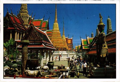 CPM AK Bangkok Smaragd Buddha Tempel THAILAND (1442315)
