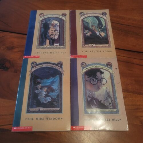 Lemony Snicket A Series of Unfortunate Events 1-11 Set Paperback Lot Scholastic - Picture 2 of 4