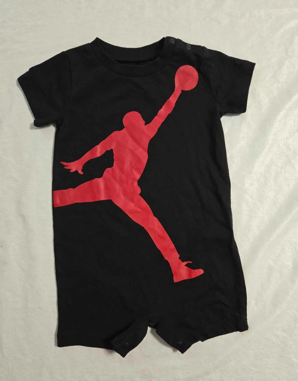 Jordan Jumpman Knit Romper (Infant)