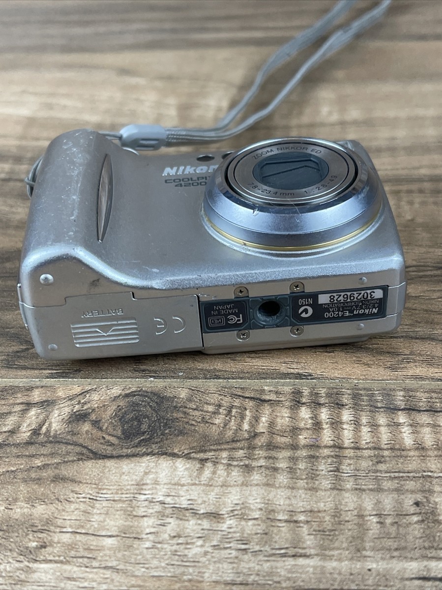 Nikon Coolpix 4200 4MP 3x Zoom Digital Camera ⚠️untested ⚠️ | eBay