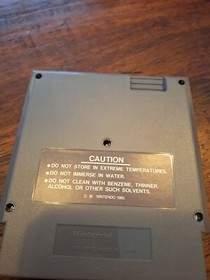 Solomon's Key Cib Nes Nintendo 5 Screw+ Poster,hangtag Unpunched