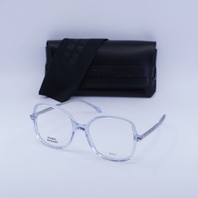 NEW Isabel Marant IM 0022 MVU Transparent Azure 54mm Eyeglasses