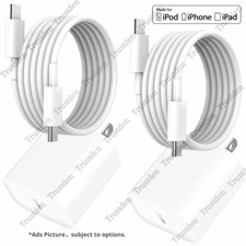 20W USB C Fast Wall Charger PD Power Adapter For iPhone 14/13/12/11/XR iPads LOT