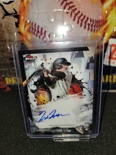 2024 Topps Finest Wade Meckler Auto On Card Rookie Giants