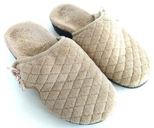 Vionic Adilyn Womens Size 6 Tan Slip On Slippers Mule Flip Flops Orthotic Sandal