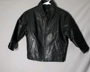 gap boys leather jacket