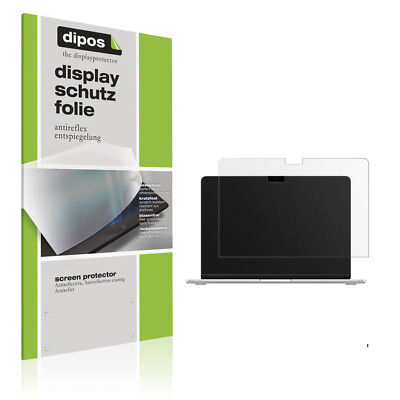 2x Schutzfolie matt für Apple MacBook Air 13 Zoll M4 2025 Displayschutzfolie