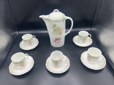 Vintage German Porcelain Chocolate Pot GERMANY 270,