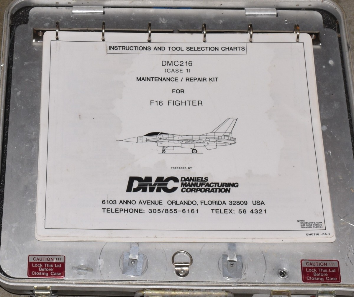 DANIELS DMC 216 MILITARY F16 FIGHTER JET ELECTRICAL CRIMP