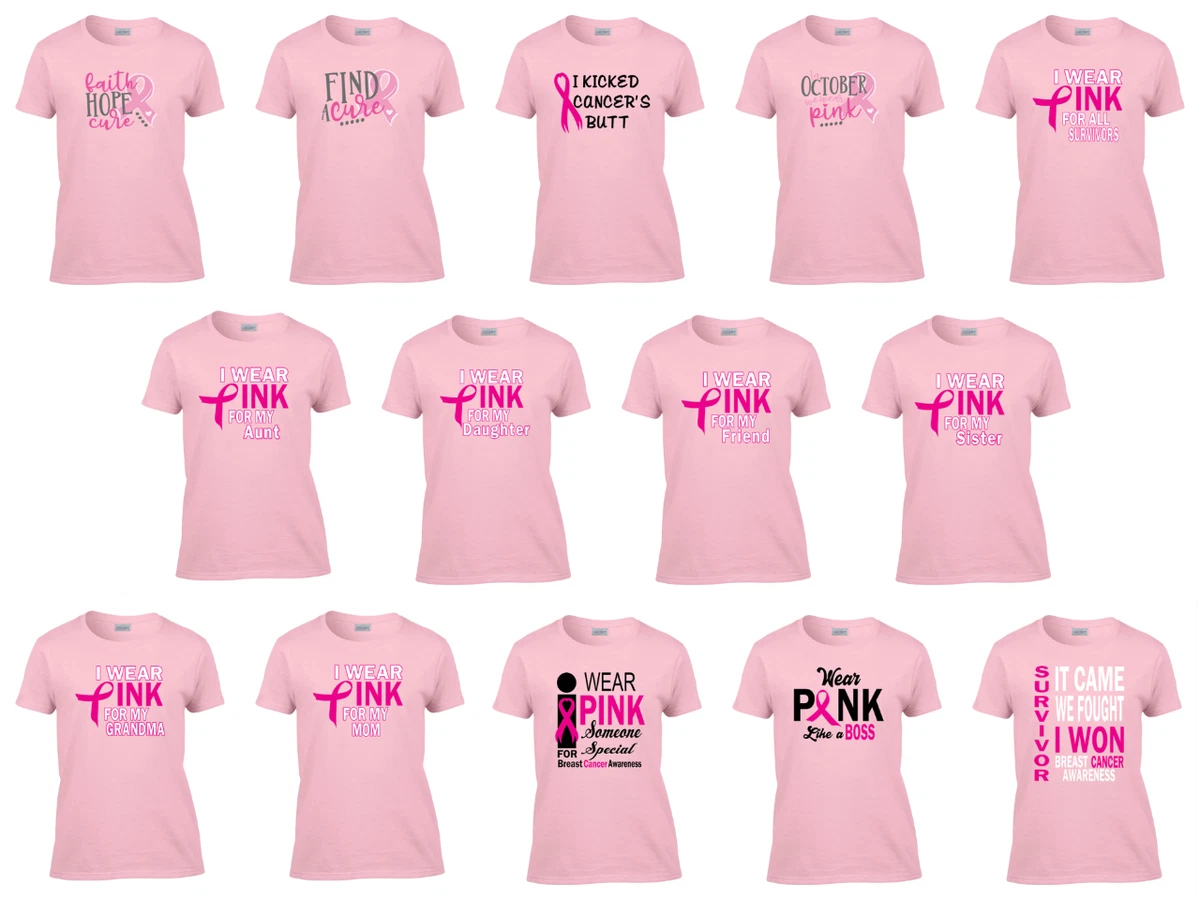 Pink t top shirt ebay