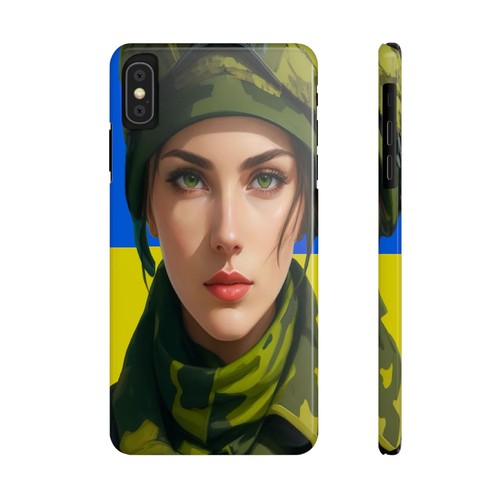 Ukrainian Soldier Slim Phone Case for iPhones - Picture 47 of 49