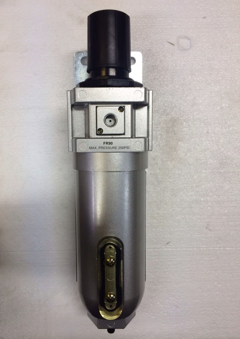 1" HIGH FLOW Air Pressure Regulator & Filter Water Trap & AUTO DRAIN